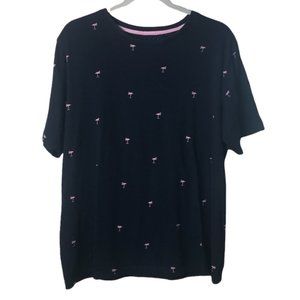 CACTUS MAN RICKY SINGH Flamingo Print T-Shirt Tee Men Size XL All Over Print